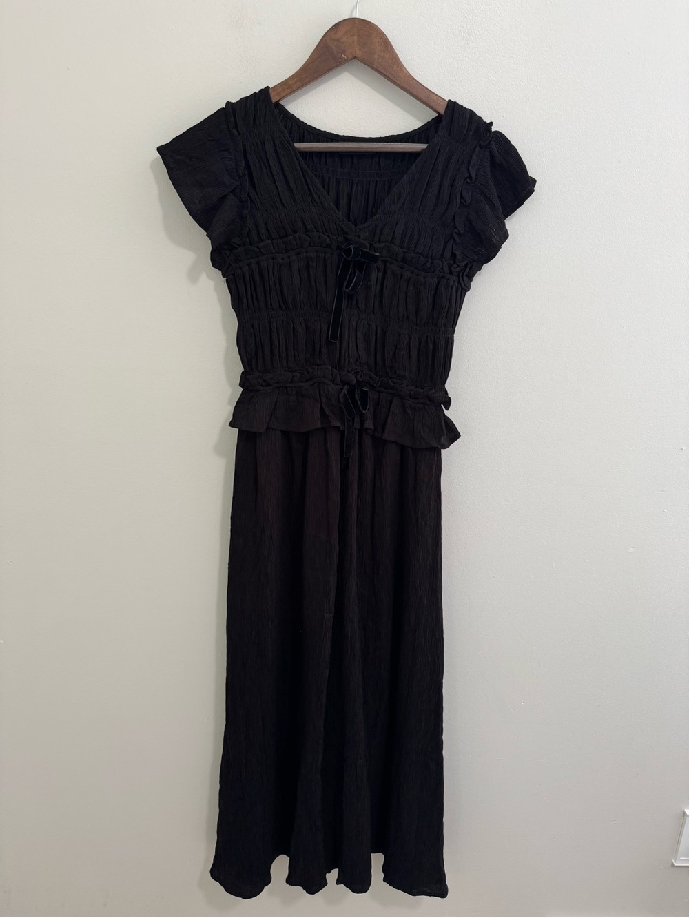 Vici Amber Haze Peplum Midi Dress - Picture 2 of 7